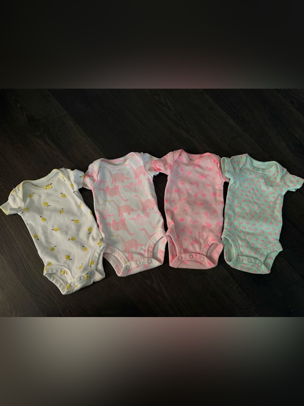 2/$30⚡️- BABY | Set of 4 Simple Joys by Carter’s preemie onesies/bodysuits